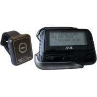 BC346-EM700 Waterproof fall detection bracelet with call button and data message pager BC346-EM700 Waterproof fall detection bracelet with call button and data message pager