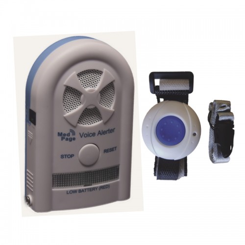 CTMVERTX Recordable voice alarm receiver with call pendant button